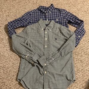 Lot of 2 Ralph Lauren button ups